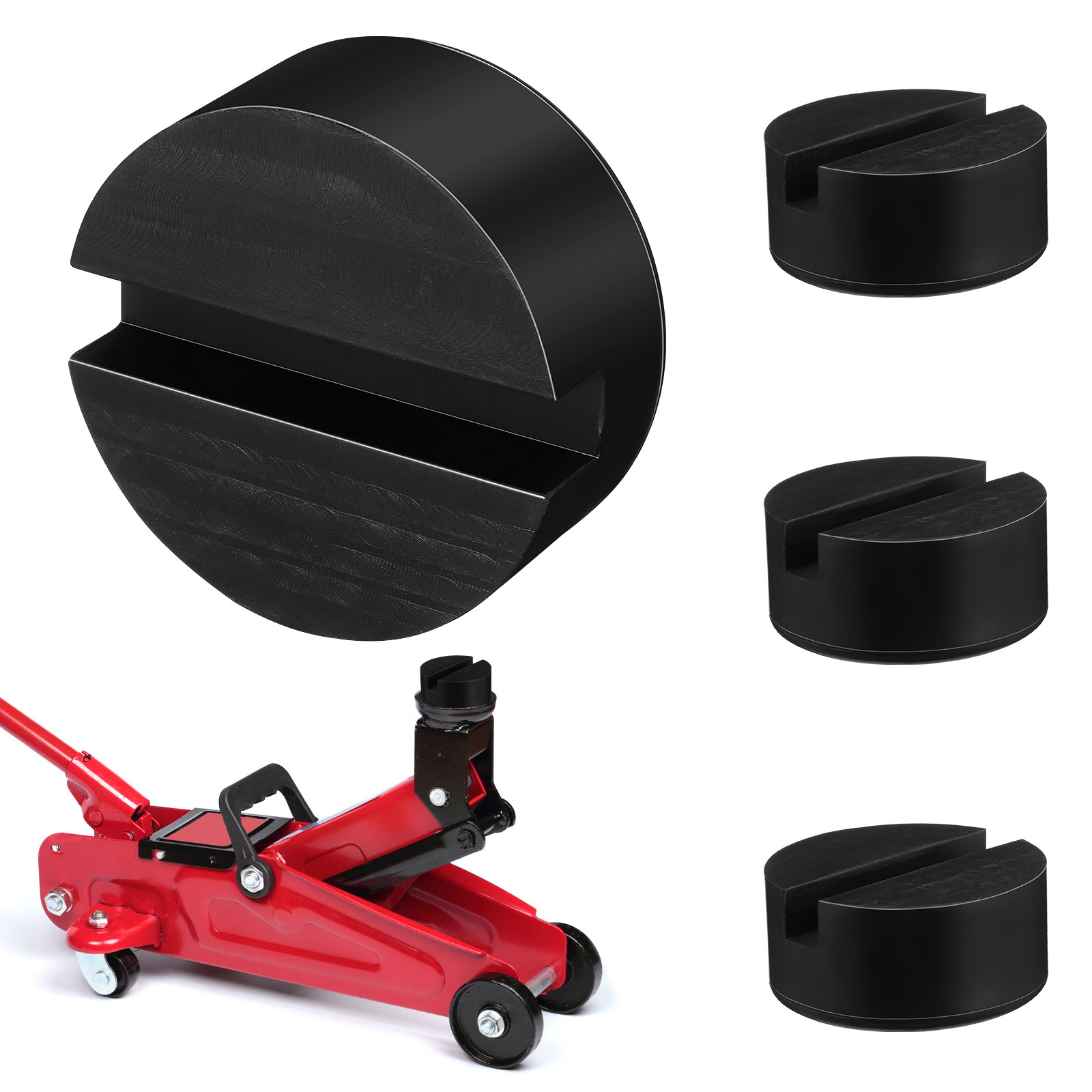 Car Jack - 4 pcs Rubber Blocks for Jack