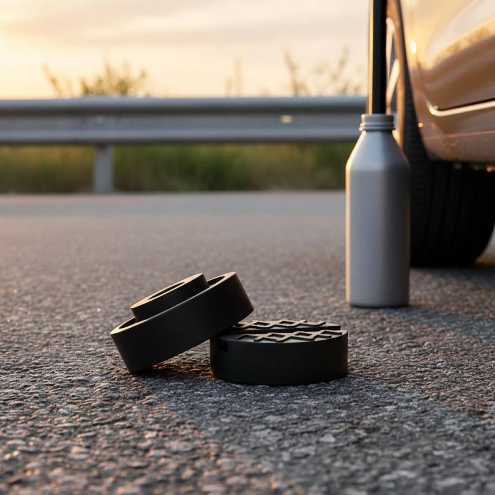 Car Jack - Jacking Support Block Anti-Slip Car Lifting