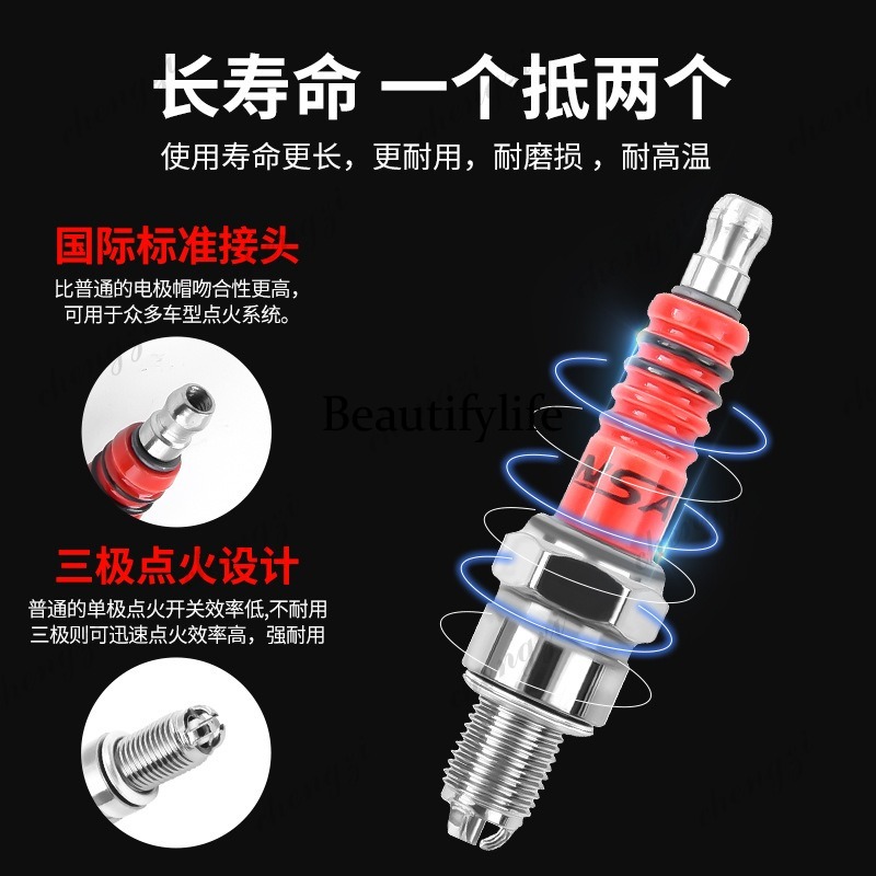 Motorcycle Parts Scooter A7TC  - Spark Plug ulasan dan harga