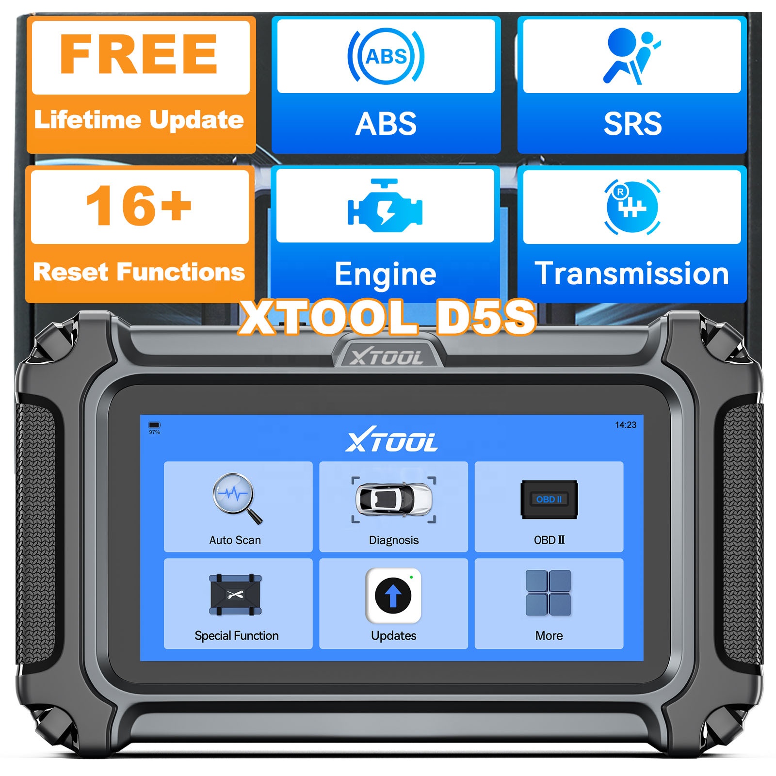 For D5S Obd2 Scanner 12V Lifet - Car Diagnostic Tool ulasan dan harga