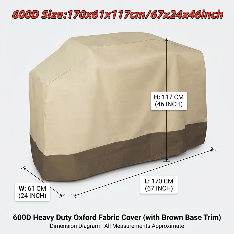 600D Outdoor BBQ Grill Cover C - Spark Plug ulasan dan harga