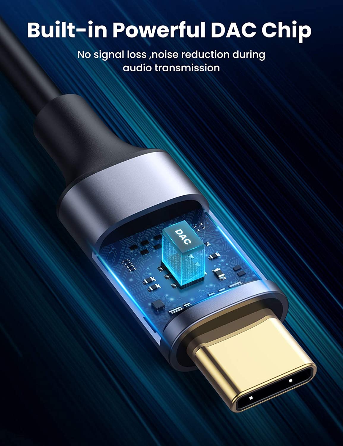 UGREEN USB C to RCA Audio Cabl - Car Jack ulasan dan harga