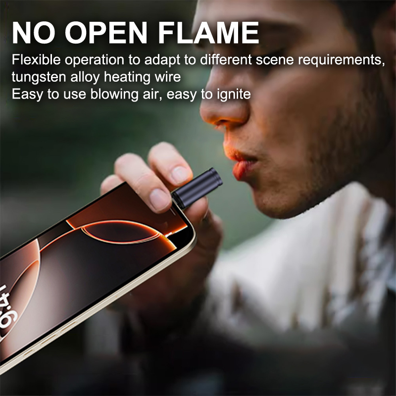 Portable Type C Mini Lighter,  - Spark Plug ulasan dan harga
