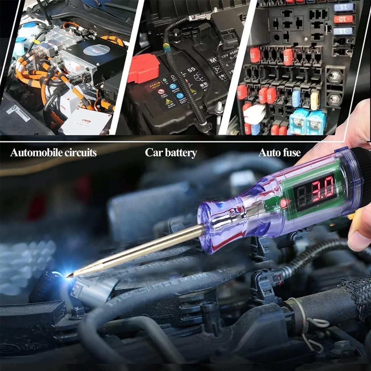 Car Truck Voltage Circuit Test - Car Diagnostic Tool ulasan dan harga
